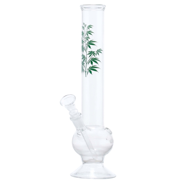 Glas Bong Leaf 30cm